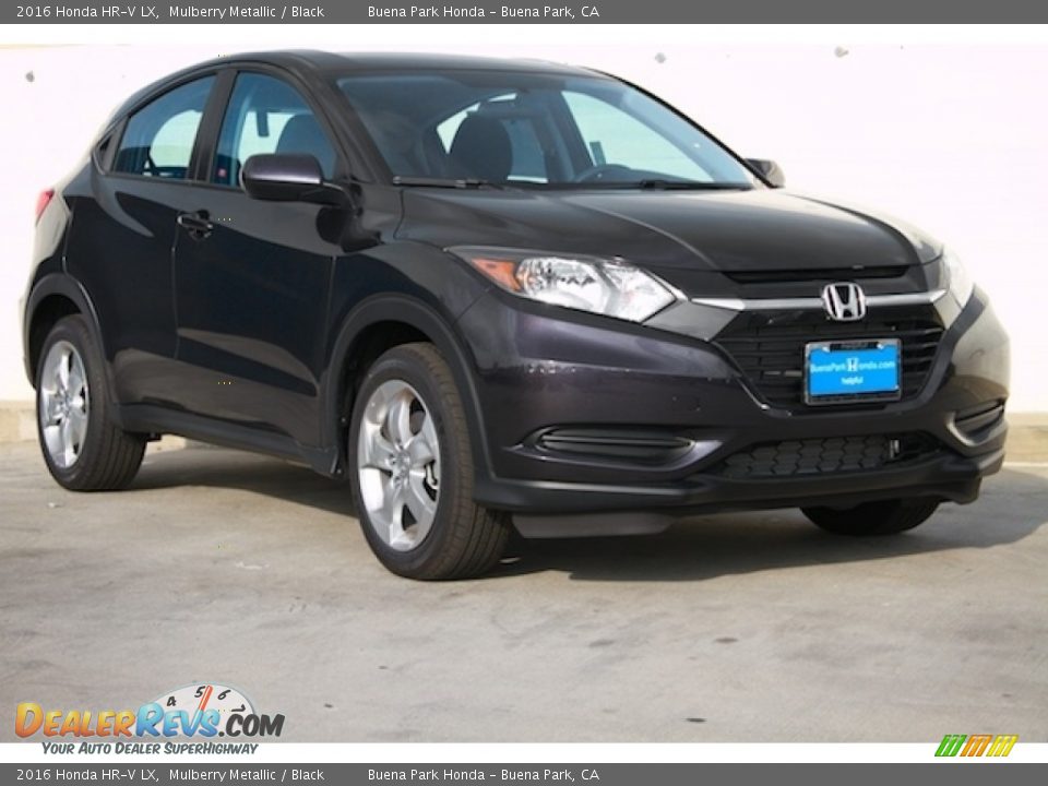 2016 Honda HR-V LX Mulberry Metallic / Black Photo #1