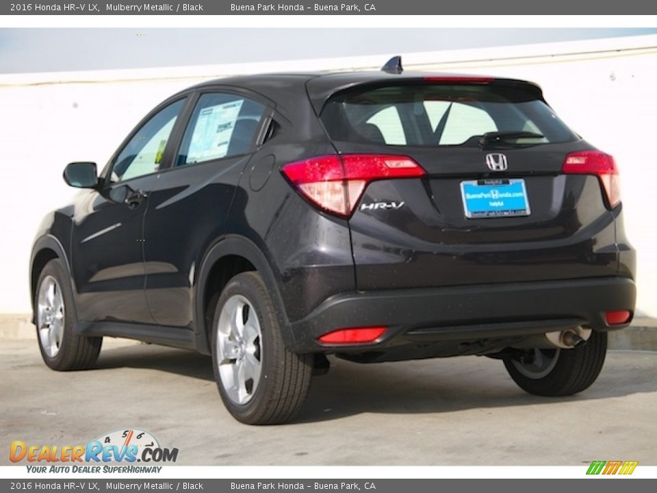 2016 Honda HR-V LX Mulberry Metallic / Black Photo #2