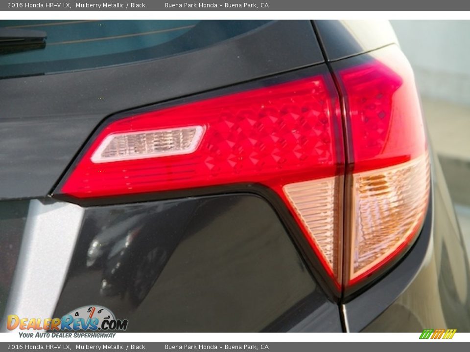 2016 Honda HR-V LX Mulberry Metallic / Black Photo #3