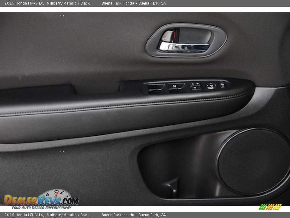 2016 Honda HR-V LX Mulberry Metallic / Black Photo #7