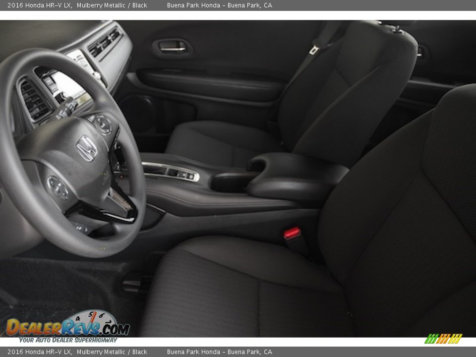 2016 Honda HR-V LX Mulberry Metallic / Black Photo #8