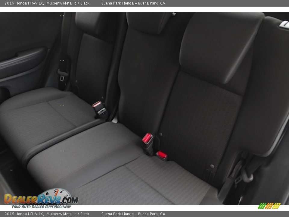 2016 Honda HR-V LX Mulberry Metallic / Black Photo #13