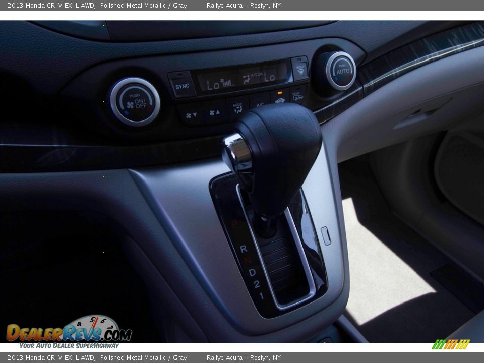 2013 Honda CR-V EX-L AWD Polished Metal Metallic / Gray Photo #13
