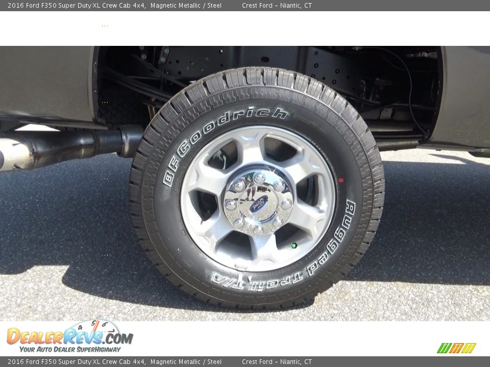 2016 Ford F350 Super Duty XL Crew Cab 4x4 Magnetic Metallic / Steel Photo #22