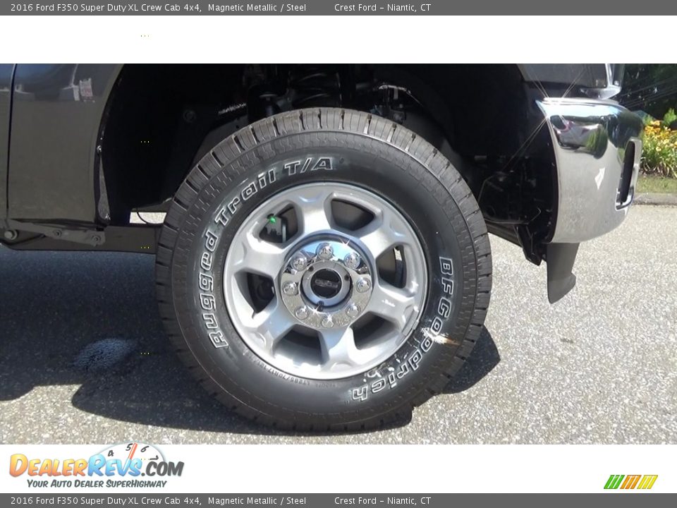 2016 Ford F350 Super Duty XL Crew Cab 4x4 Magnetic Metallic / Steel Photo #26
