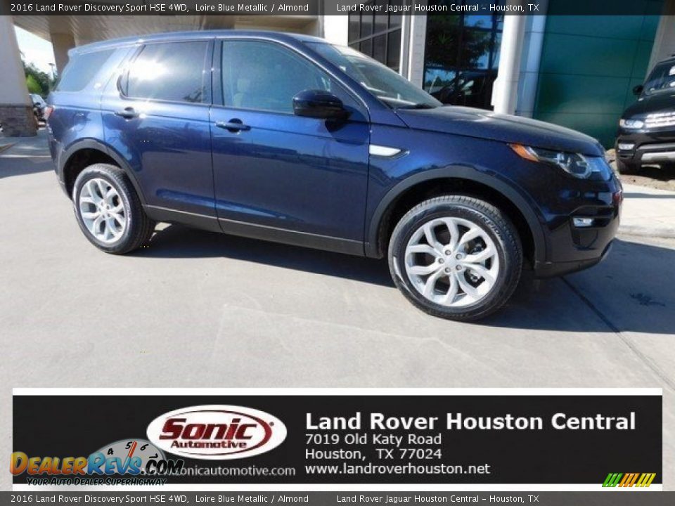 2016 Land Rover Discovery Sport HSE 4WD Loire Blue Metallic / Almond Photo #1