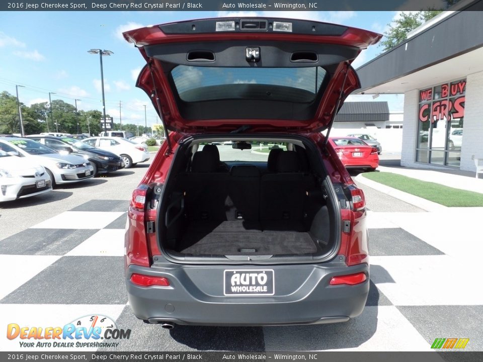 2016 Jeep Cherokee Sport Deep Cherry Red Crystal Pearl / Black Photo #5