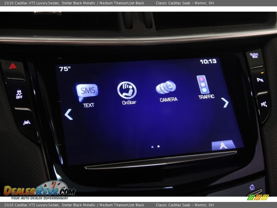 2016 Cadillac XTS Luxury Sedan Stellar Black Metallic / Medium Titanium/Jet Black Photo #13