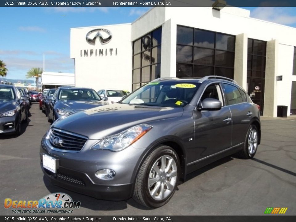 2015 Infiniti QX50 AWD Graphite Shadow / Graphite Photo #1
