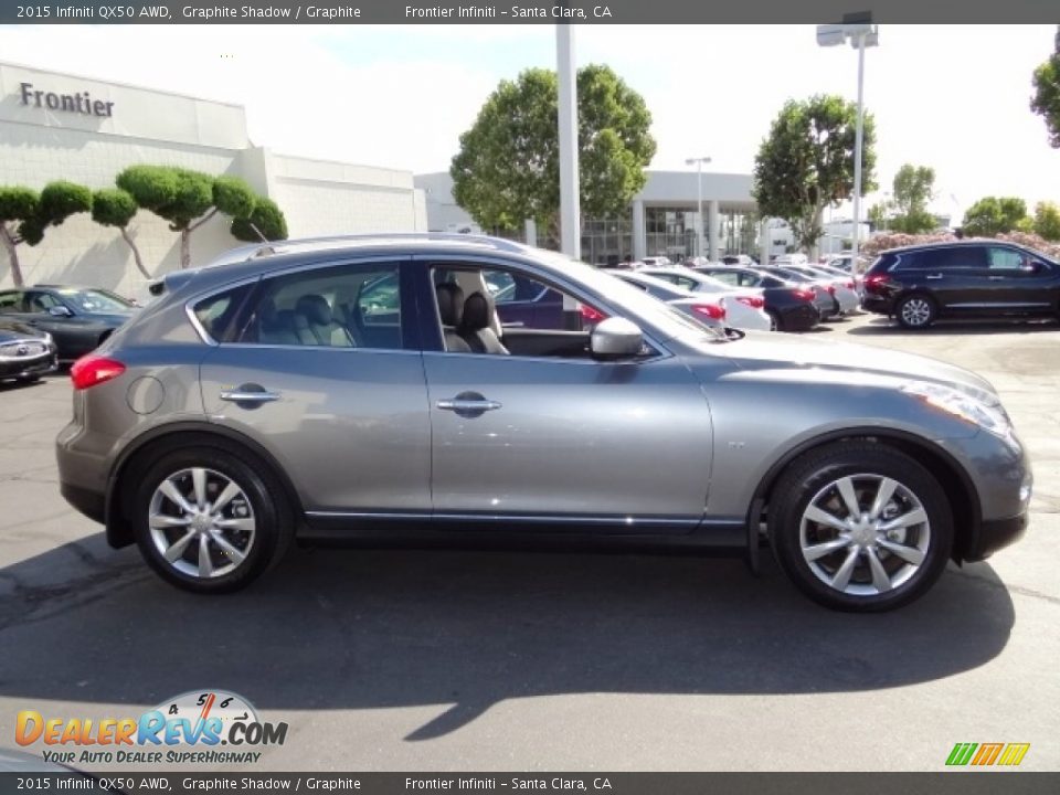 2015 Infiniti QX50 AWD Graphite Shadow / Graphite Photo #4