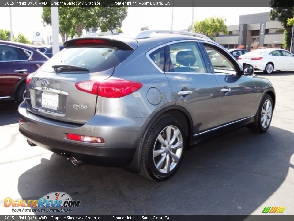 2015 Infiniti QX50 AWD Graphite Shadow / Graphite Photo #5