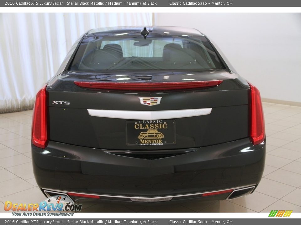 2016 Cadillac XTS Luxury Sedan Stellar Black Metallic / Medium Titanium/Jet Black Photo #21