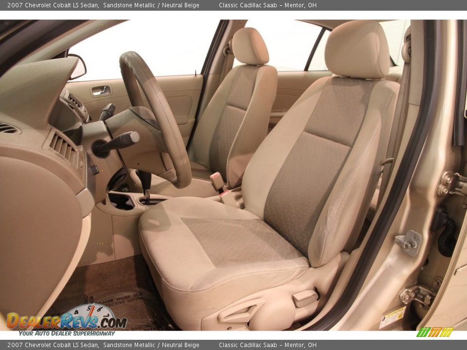 2007 Chevrolet Cobalt LS Sedan Sandstone Metallic / Neutral Beige Photo #5