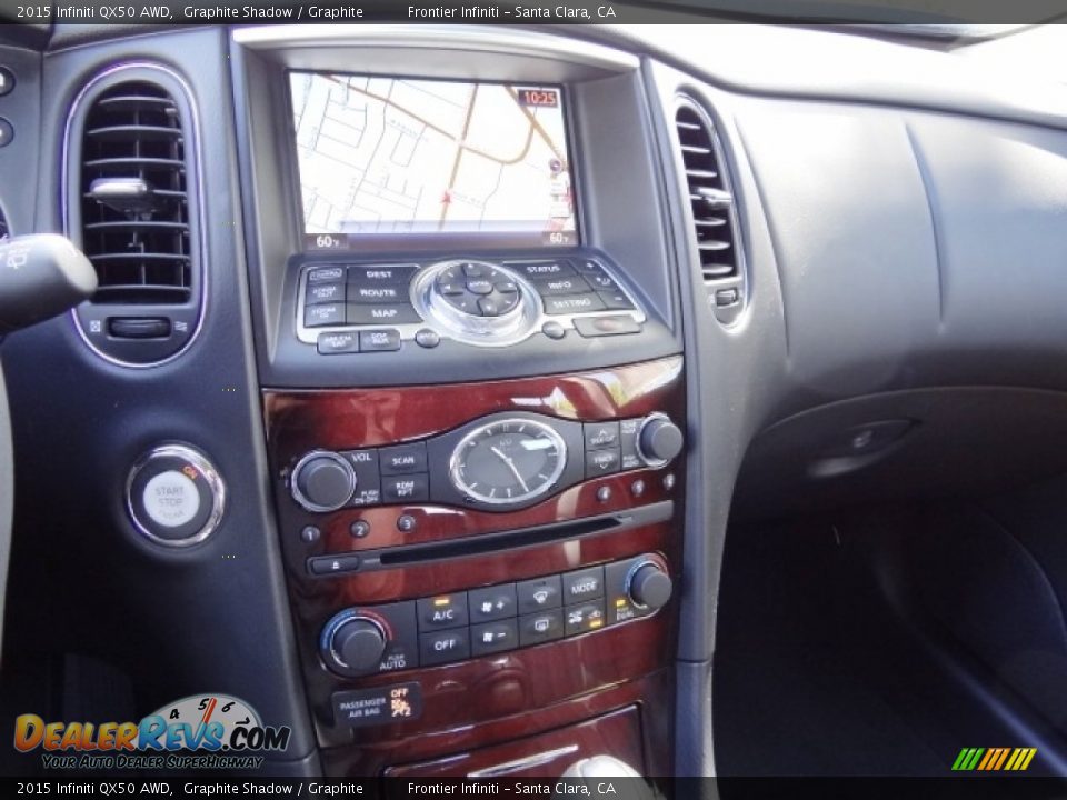 2015 Infiniti QX50 AWD Graphite Shadow / Graphite Photo #18