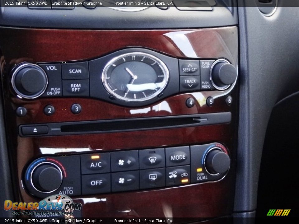 2015 Infiniti QX50 AWD Graphite Shadow / Graphite Photo #20