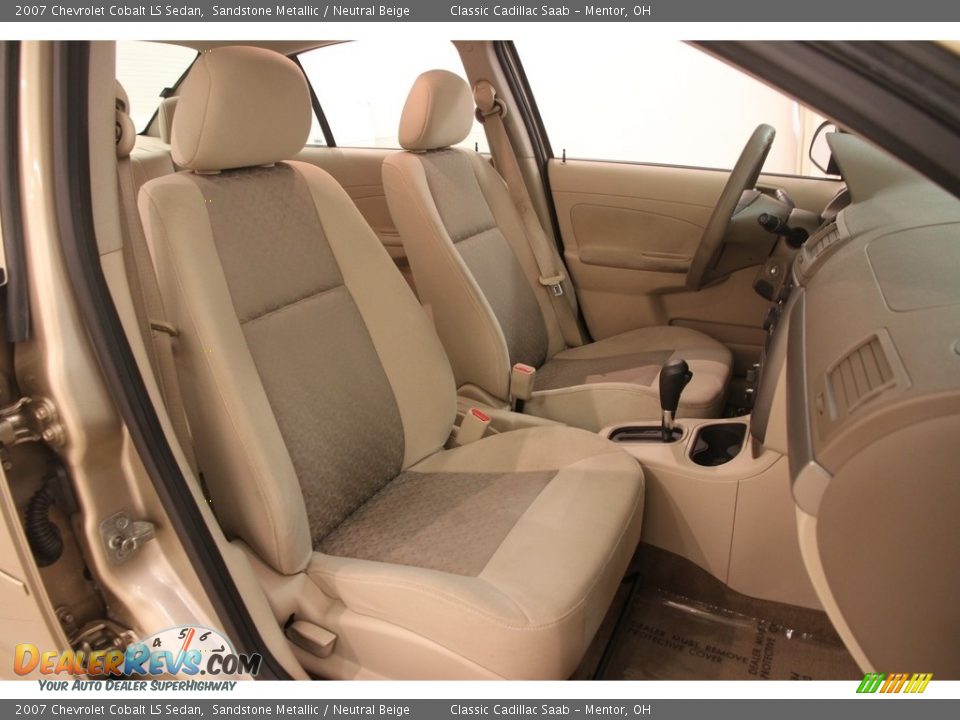 2007 Chevrolet Cobalt LS Sedan Sandstone Metallic / Neutral Beige Photo #11