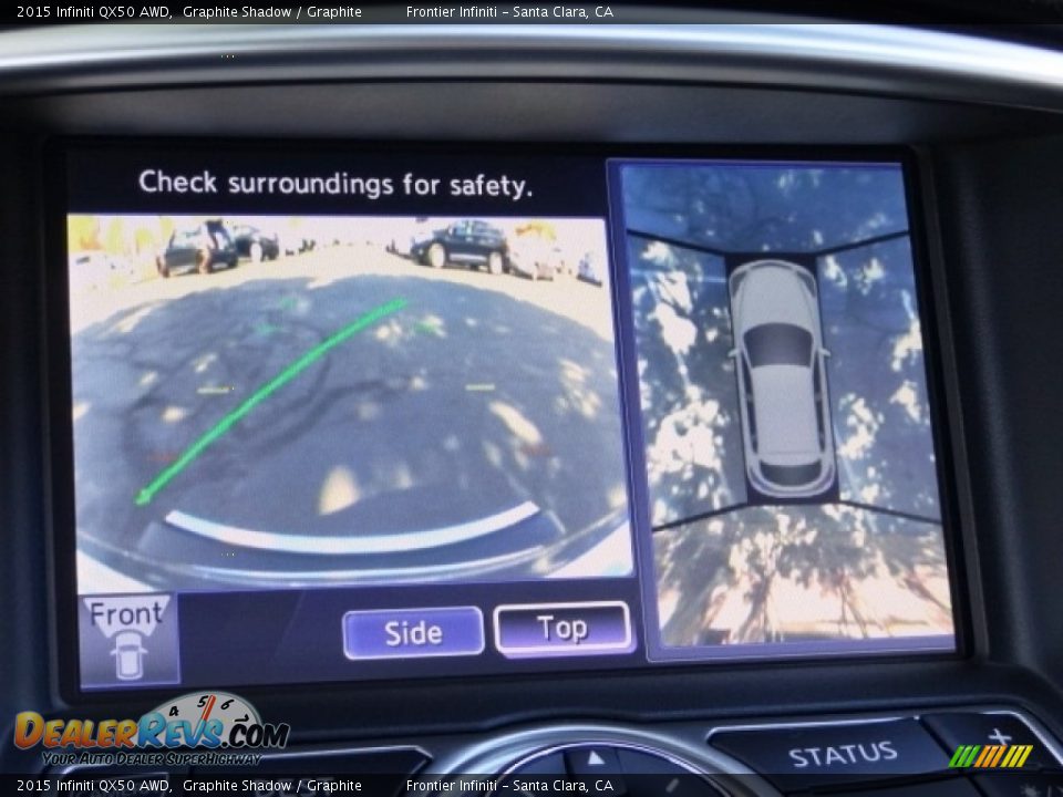 2015 Infiniti QX50 AWD Graphite Shadow / Graphite Photo #22