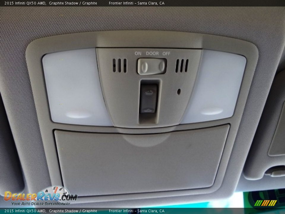 2015 Infiniti QX50 AWD Graphite Shadow / Graphite Photo #29