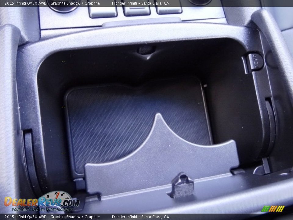 2015 Infiniti QX50 AWD Graphite Shadow / Graphite Photo #30