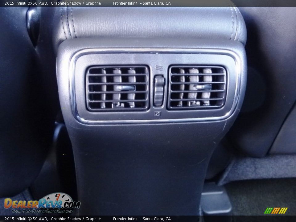 2015 Infiniti QX50 AWD Graphite Shadow / Graphite Photo #34