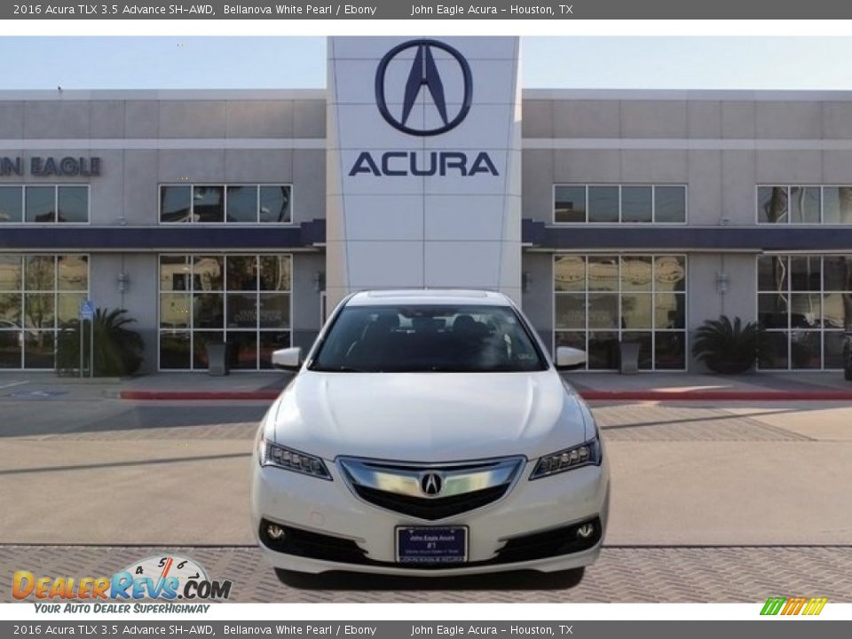 2016 Acura TLX 3.5 Advance SH-AWD Bellanova White Pearl / Ebony Photo #2