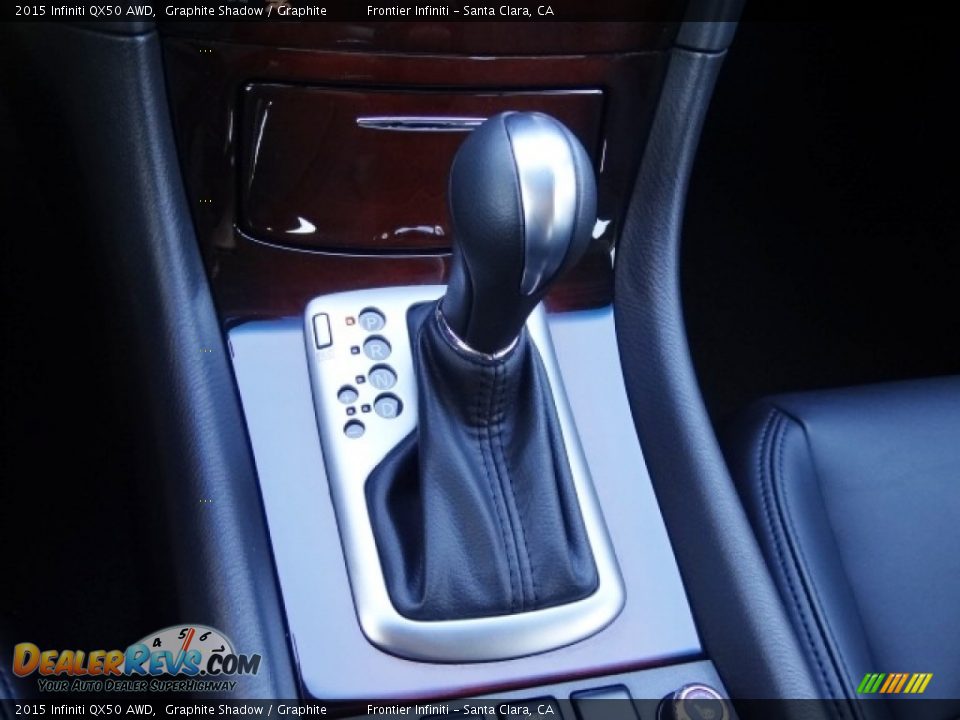 2015 Infiniti QX50 AWD Graphite Shadow / Graphite Photo #36