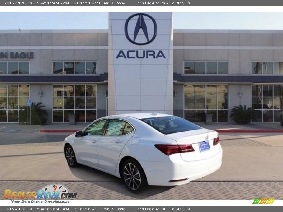 2016 Acura TLX 3.5 Advance SH-AWD Bellanova White Pearl / Ebony Photo #5