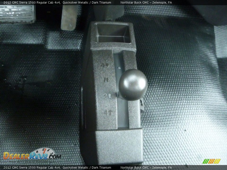 2012 GMC Sierra 1500 Regular Cab 4x4 Quicksilver Metallic / Dark Titanium Photo #24