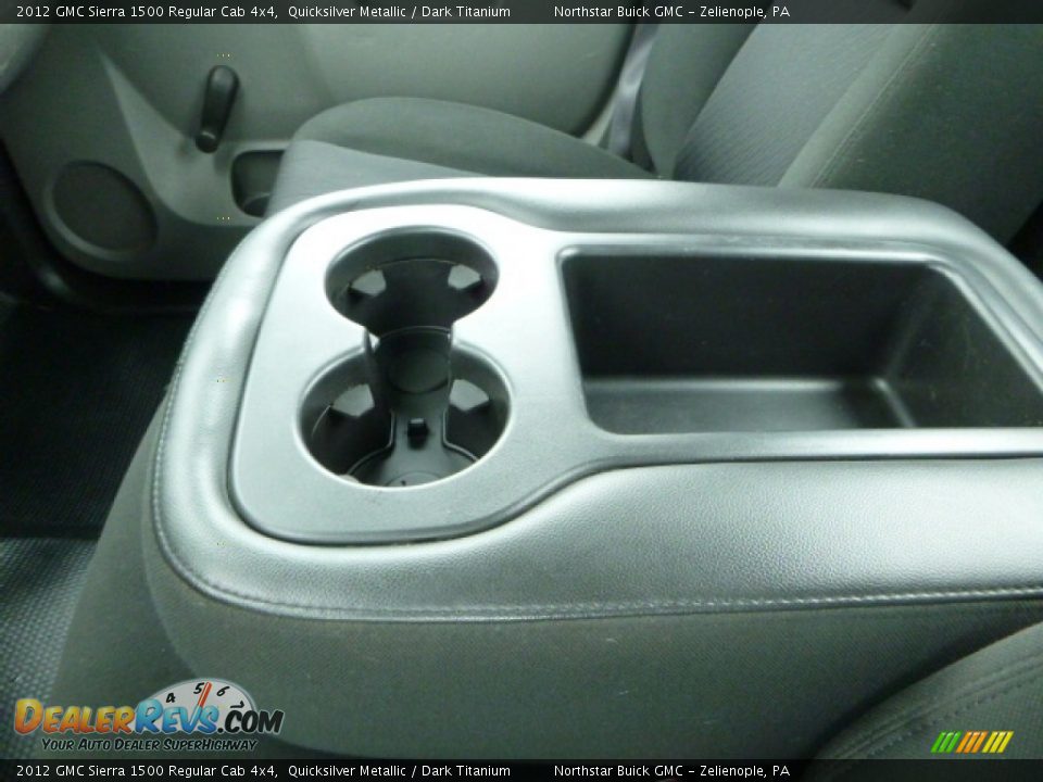 2012 GMC Sierra 1500 Regular Cab 4x4 Quicksilver Metallic / Dark Titanium Photo #25