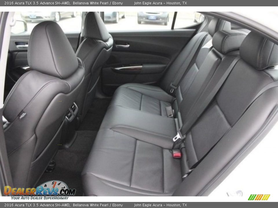 2016 Acura TLX 3.5 Advance SH-AWD Bellanova White Pearl / Ebony Photo #15