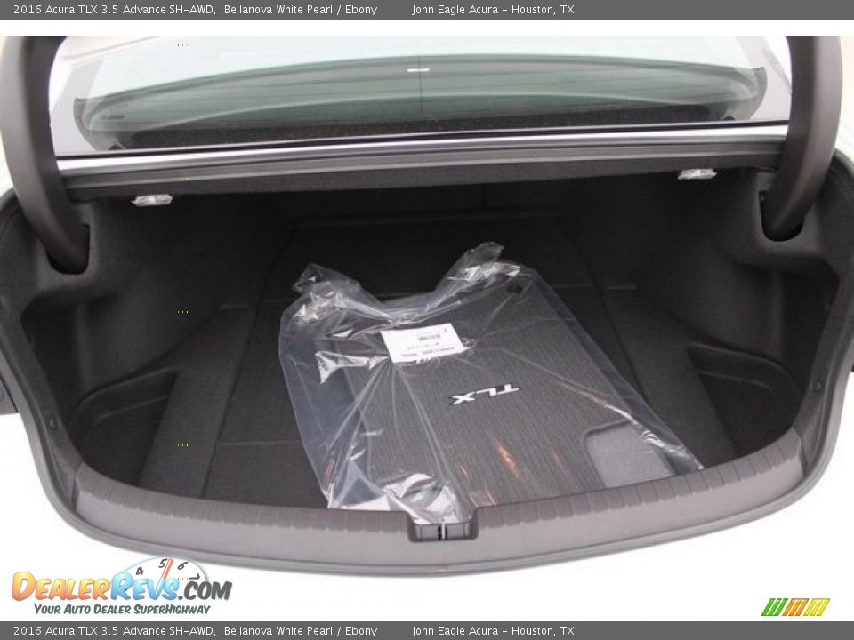 2016 Acura TLX 3.5 Advance SH-AWD Bellanova White Pearl / Ebony Photo #16