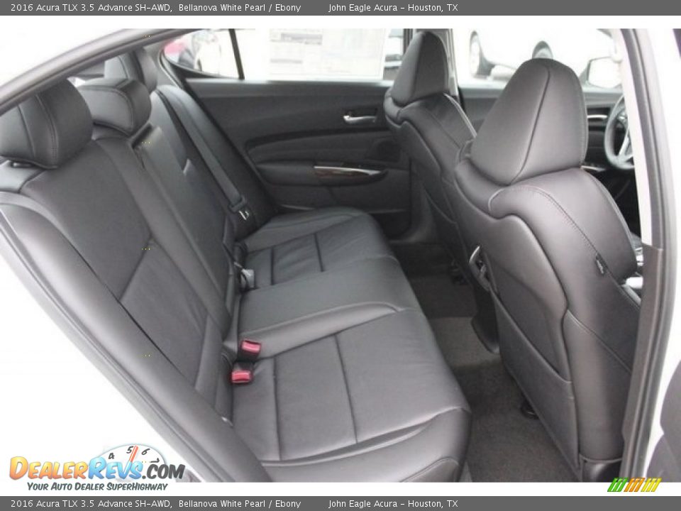 2016 Acura TLX 3.5 Advance SH-AWD Bellanova White Pearl / Ebony Photo #20