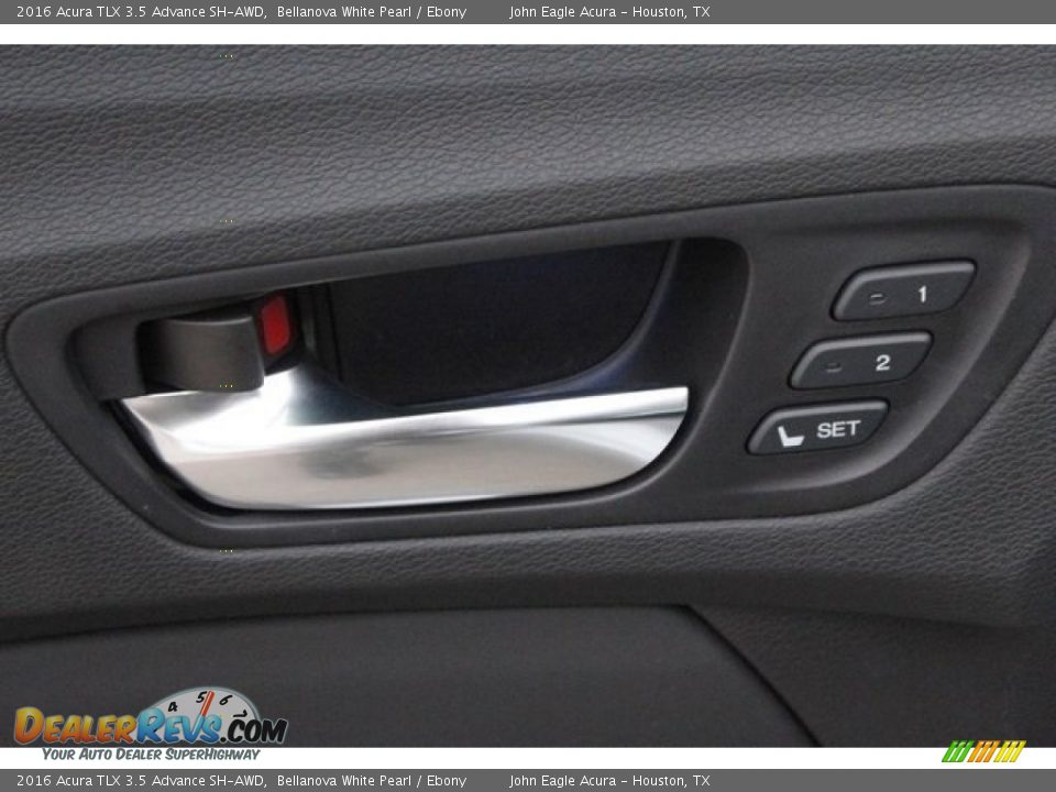 2016 Acura TLX 3.5 Advance SH-AWD Bellanova White Pearl / Ebony Photo #27