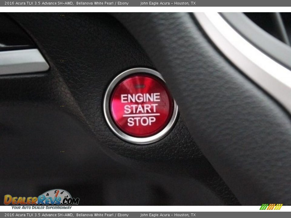 2016 Acura TLX 3.5 Advance SH-AWD Bellanova White Pearl / Ebony Photo #36