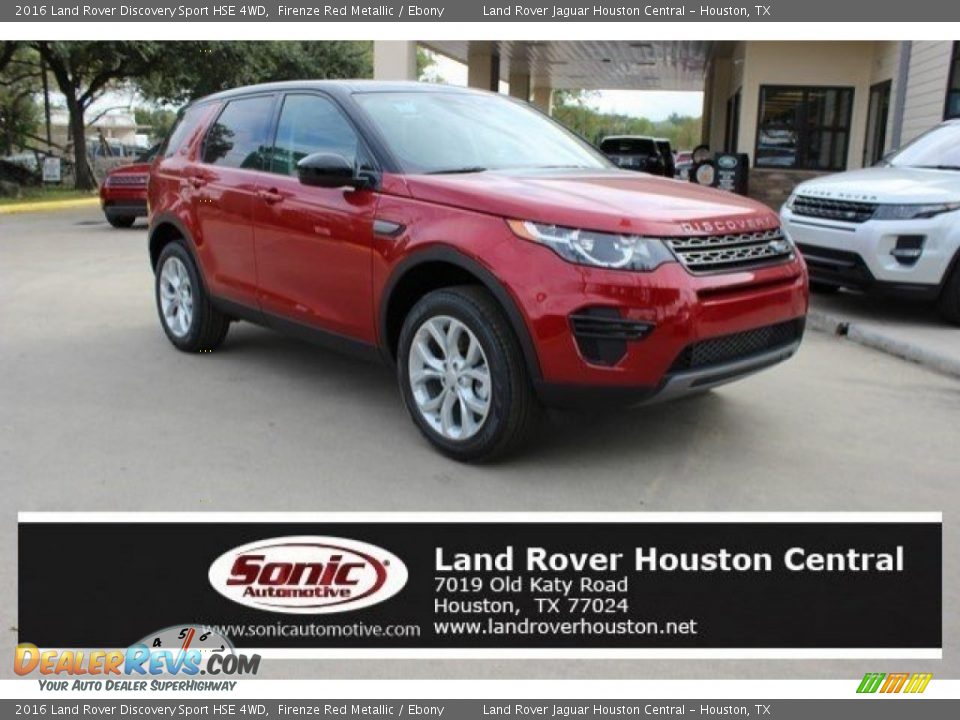 2016 Land Rover Discovery Sport HSE 4WD Firenze Red Metallic / Ebony Photo #1