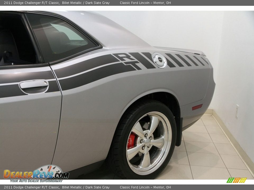 2011 Dodge Challenger R/T Classic Billet Metallic / Dark Slate Gray Photo #4