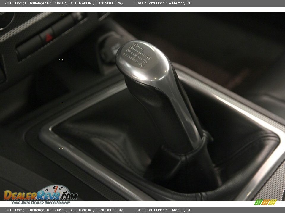 2011 Dodge Challenger R/T Classic Billet Metallic / Dark Slate Gray Photo #14