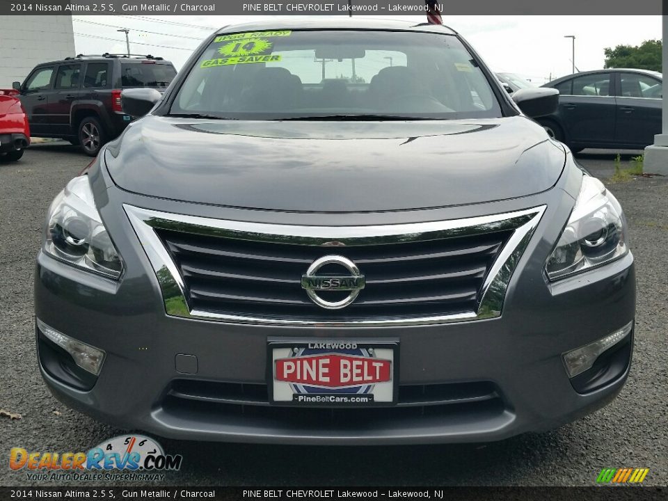 2014 Nissan Altima 2.5 S Gun Metallic / Charcoal Photo #2