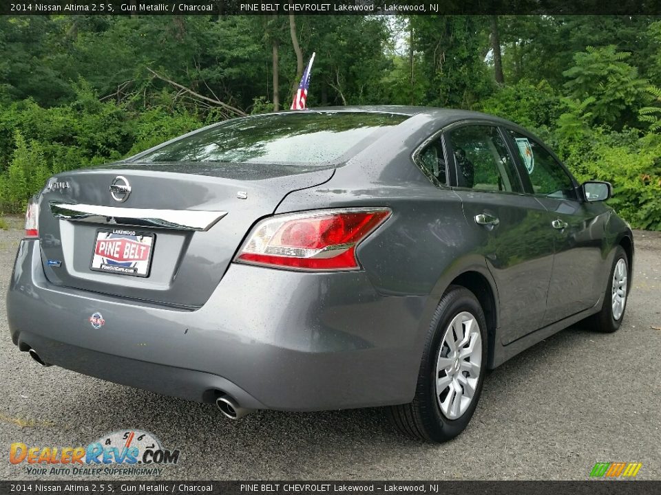 2014 Nissan Altima 2.5 S Gun Metallic / Charcoal Photo #6