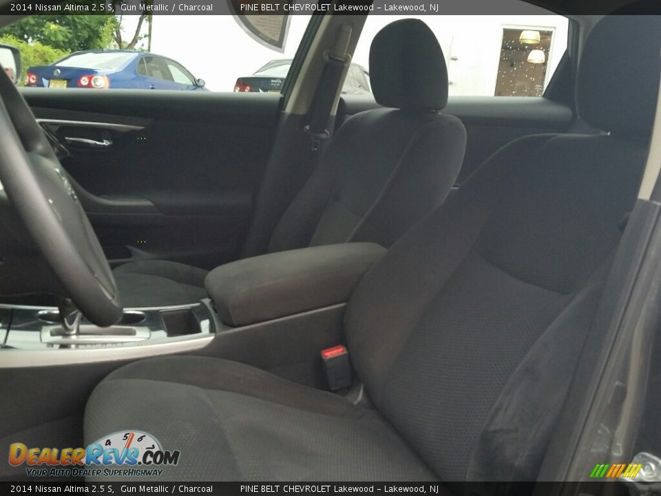 2014 Nissan Altima 2.5 S Gun Metallic / Charcoal Photo #14