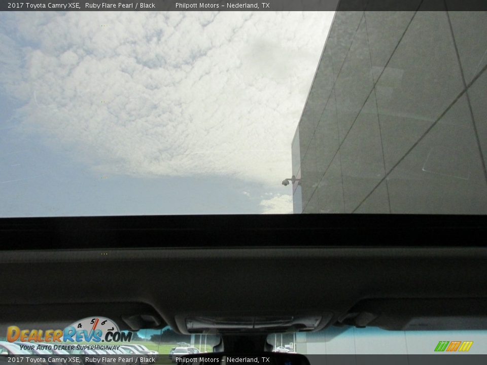 2017 Toyota Camry XSE Ruby Flare Pearl / Black Photo #23