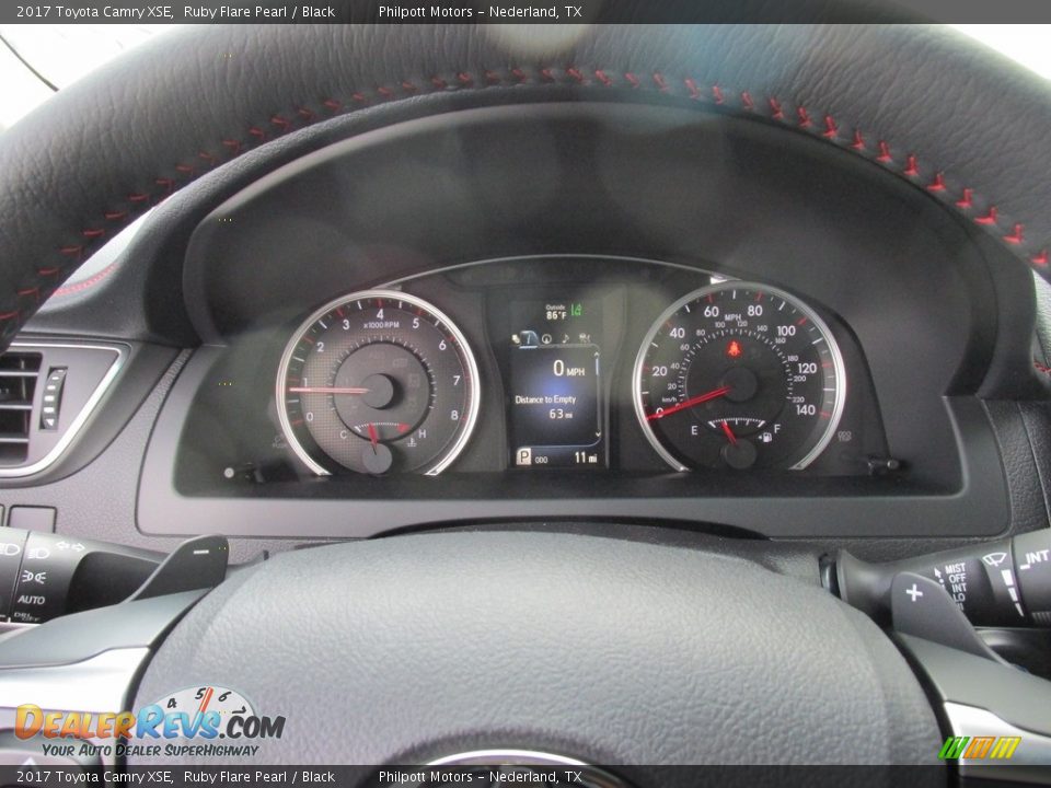2017 Toyota Camry XSE Gauges Photo #32
