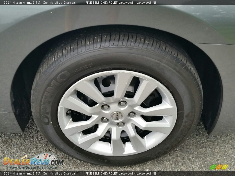 2014 Nissan Altima 2.5 S Gun Metallic / Charcoal Photo #30