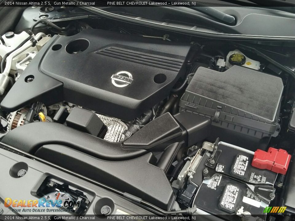 2014 Nissan Altima 2.5 S Gun Metallic / Charcoal Photo #31