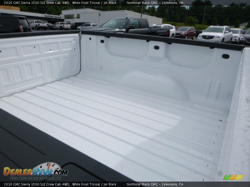 2016 GMC Sierra 1500 SLE Crew Cab 4WD White Frost Tricoat / Jet Black Photo #12