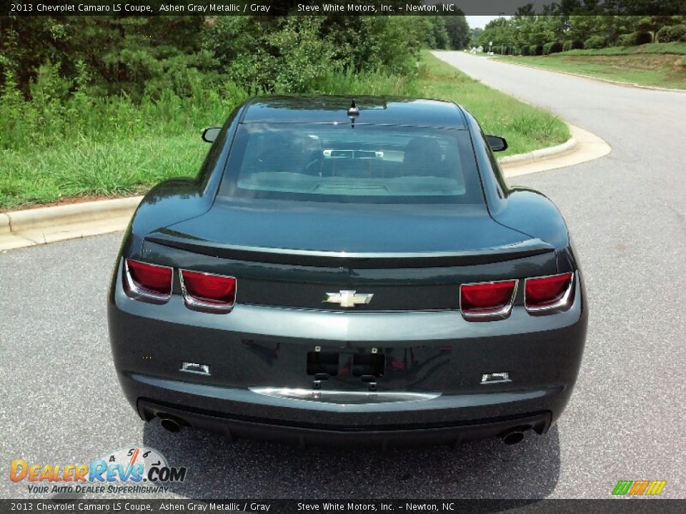 2013 Chevrolet Camaro LS Coupe Ashen Gray Metallic / Gray Photo #6