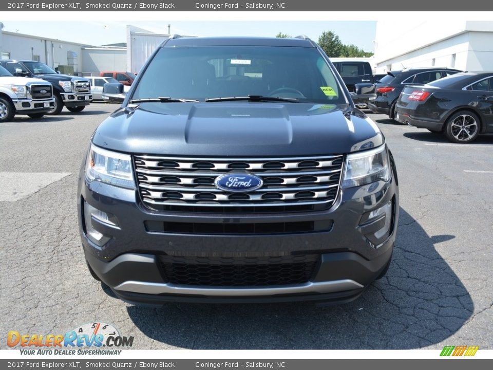 2017 Ford Explorer XLT Smoked Quartz / Ebony Black Photo #4