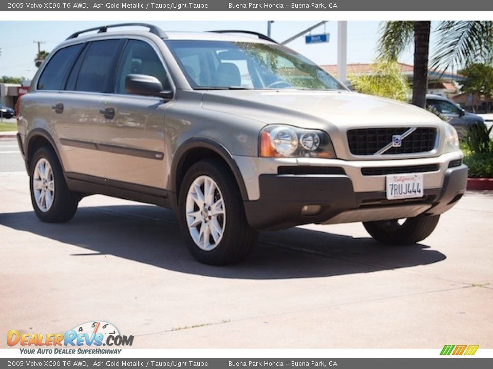 2005 Volvo XC90 T6 AWD Ash Gold Metallic / Taupe/Light Taupe Photo #1