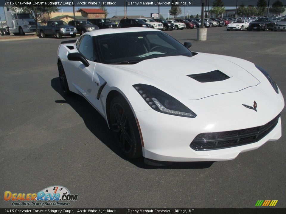 2016 Chevrolet Corvette Stingray Coupe Arctic White / Jet Black Photo #1