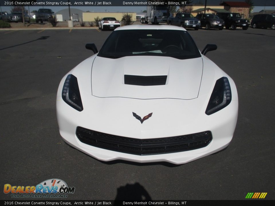 2016 Chevrolet Corvette Stingray Coupe Arctic White / Jet Black Photo #2